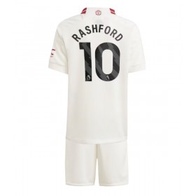 Manchester United Marcus Rashford #10 3rd Trikot 2023-24 Kurzarm (+ kurze hosen)